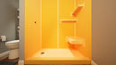 The Original™ Deluxe 38" x 60" Shower Conversion Kit with Orange Waterproof Board