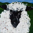 Clayton The Sheep | 8 X 8 | Canvas Painting | The Painted Attic