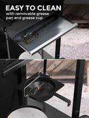 3 & 4-Burner Propane Gas Grills with Side Burners, for Outdoor Cooking, BBQ, Patio, Camping