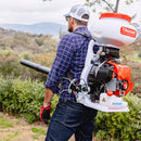 4 Gal Motorized Fertilizer Spreader Broadcast Lawn Seed Ice Melt Salt