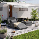4 In 1 Convertible Sleeper Sofa Bed With Ottoman