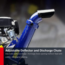 Heavy-Duty 4-Inch 208CC Gas Drum Wood Chipper Shredder With Tow Hitch (SAK47504)