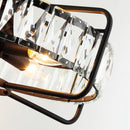 4-Light Modern 17 Inch Crystal Pendant Light