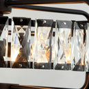 4-Light Modern 17 Inch Crystal Pendant Light