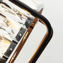 4-Light Modern 17 Inch Crystal Pendant Light