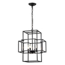 4 Light Farmhouse Hanging Lights Indoor with Adjustable Height