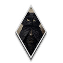 Cute Victorian Cat Portrait, Halloween Decor, Oil Painting Of A Gothic Victorian Cat, Halloween Wall Art, Canvas Textured Print