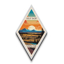 Great Basin National Park Diamond Formed Travel Print Wall Art Art Print, Canvas Wall Art, Travel Gift, Nevada Travel Art