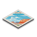 Capitol Reef National Park Diamond Shaped Travel Print Art Wall Art Art Print, Canvas Wall Art, Travel Gift, Utah Travel Art