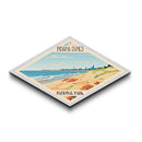 Indiana Dunes National Park Travel Poster Art Wall Art Texture Print, Travel Decor Art, Midcentury Modern Retro Decor Indiana Travel Art