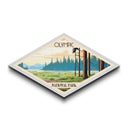 Olympic National Park Travel Poster Art Canvas Texture Print, Travel Decor Art, Midcentury Modern Retro Decor Washington Travel Art