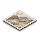 Cuyahoga Valley National Park Diamond Shaped Adventure Poster Canvas Art Print, Canvas Wall Art, Travel Present, Ohio Landscape