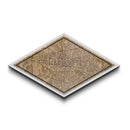 Charlotte Diamond Shaped City Map, Custom Diamond Shaped Wall Art, City Map Canvas