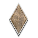 Kansas City Diamond Shaped Travel Poster, Custom Diamond Shaped Wall Art, City Map Canvas