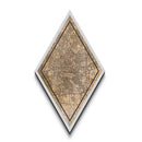 San Antonio Diamond Shaped Travel Poster, Custom Diamond Shaped Wall Art, City Map Canvas