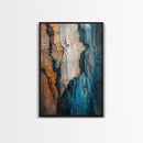 Textured Abstract, Moody Wall Art, Canvas Print, Wabi Sabi Art, Rustic Decor, Southwest Wall Art, Modern Art, Gift Idea, Living Room Art