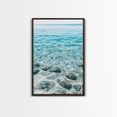 Tranquil Ocean, Coastal Decor, Seascape Painting, Coastal Landscape Art, Nautical Wall Art, Blue and Green Wall Art, Canvas Print