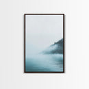 Misty Waters, Lake Tahoe Art, Moody Art, Coastal Landscape, Nautical Wall Art, Wabi Sabi Art, Minimalist Art, Canvas Print