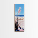 Pampas Grass, Beach Aesthetic, Coastal Decor, Canvas Print, Minimalist Art, Neutral Wall Art, Bedroom Wall Art, Boho Home Decor