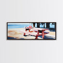 Picnic Table, Beach, Coastal, Canvas Print, Summer Wall Art, Relaxing Nature Artwork, Minimalist Decor, Living Room or Patio Art