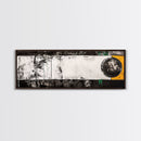 Abstract Geometry, Modern Art, Black and White Decor, Canvas Print, Bold Minimalist Painting, Office Wall Artwork, Unique Statement Piece