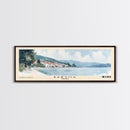 Bačvice, Croatia Watercolor Beach Print, Vacation Gift, Croatia Wall Art, Beach Painting, Beach Decor, Beach Painting