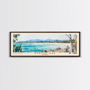 Byron Bay, Australia Watercolor Beach Print, Vacation Gift, Australia Wall Art, Beach Painting, Beach Decor, Beach Painting