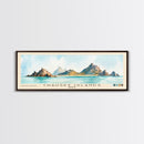 Chausey Islands, France Watercolor Beach Print, Vacation Gift, France Wall Art, Framed Canvas Print, Framed Beach Painting