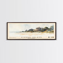 Kiawah Island, South Carolina Watercolor Print, Vacation Gift, South Carolina Wall Art, Beach Painting, Beach Decor, Large Wall Art, Wood Frame Art