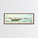 Marajó Archipelago, Brazil Watercolor Print, Vacation Gift, Brazil Wall Art, Beach Painting, Beach Decor, Large Wall Art, Wood Frame Art