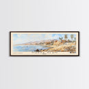 Marsa Alam, Egypt Watercolor Print, Vacation Gift, Egypt Wall Art, Beach Painting, Beach Decor, Large Wall Art, Wood Frame Art