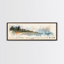 Sanibel and Captiva Island, Florida Watercolor Beach Print, Vacation Gift, Florida Wall Art, Beach Painting, Beach Decor, Beach Painting
