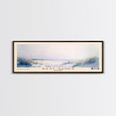 West Sands, Scotland Watercolor Beach Print, Vacation Gift, Scotland Wall Art, Beach Painting, Beach Decor, Beach Painting