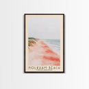 Holkham Beach, United Kingdom Watercolor Beach Print, Vacation Gift, United Kingdom Wall Art, Beach Painting, Beach Decor, Beach Painting