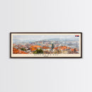 Smederevo Serbia Travel Print Wall Art, Panoramic City Art, Travel Art, Wall Decor, Vacation Gift, Framed Canvas Print Or Metal Art
