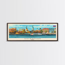 Astrakhan Russia Travel Print Wall Art, Panoramic City Art, Travel Art, Wall Decor, Vacation Gift, Framed Canvas Print Or Metal Art