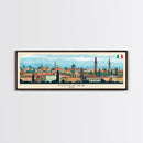 Modena Italy Travel Print Wall Art, Panoramic City Art, Travel Art, Wall Decor, Vacation Gift, Framed Canvas Print Or Metal Art