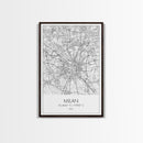 Milan Street Map, Italy Map, City Map Art, Modern Art, Wall Art, Canvas Print, Travel Print, Living Room Wall Art, Gift For Traveler