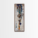 Textured Rope Art Canvas Print rustic wall art nautical decor coastal decor farmhouse art wabi sabi art above sofa art