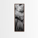 Revolver Gun Art, Canvas Print, moody art, western decor, rustic wall art, cowboy aesthetic, dark romance painting, unique gift idea