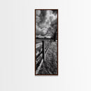 Desert Landscape Art, Canvas Print, Moody Southwest Wall Art, Joshua Tree Art, Extra Wide Art, Above Sofa Art, Rustic Home Decor