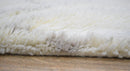 Handmade 4x6 Ivory Moroccan Design Wool Area Rug