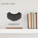 Acrylic RBG Dissent Collar
