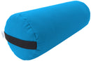Yoga Bolster - Rectangle or Round or Pranayama shape Premium Professional Firm Studio Quality for Enhanced Yoga Practice