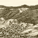Vintage Map of Bristol, Vermont 1889