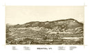 Vintage Map of Bristol, Vermont 1889