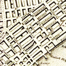 Vintage Map of New York City, New York 1836