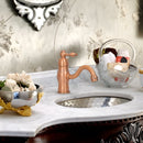 One-Handle Copper Bathroom Sink Faucet