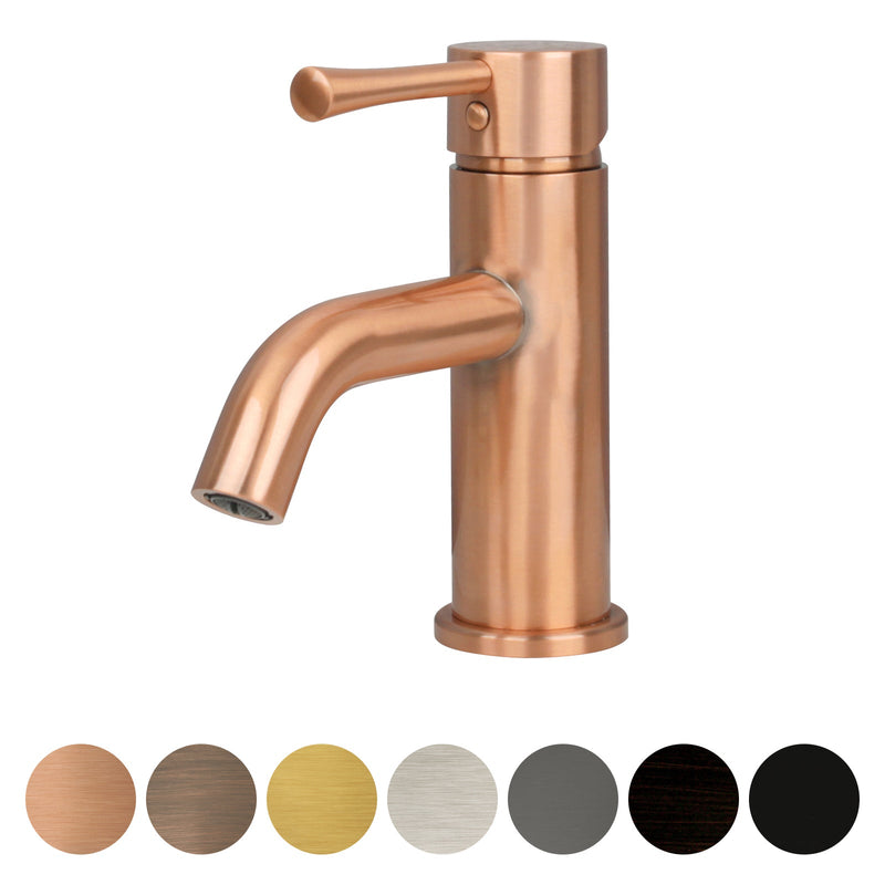 One-Handle Copper Bathroom Sink Faucet - AK40166C