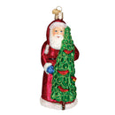 Santa With Calling Birds